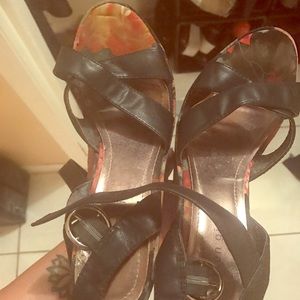 Madden Girl Floral Platforms